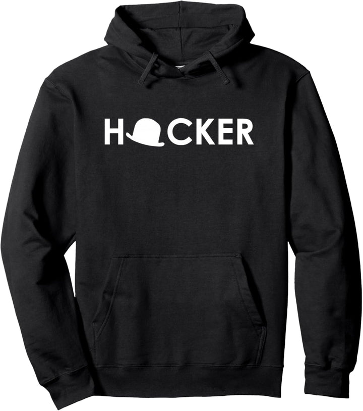 White Hat Hacker Informatiker Hacker Geschenk Pullover Hoodie
