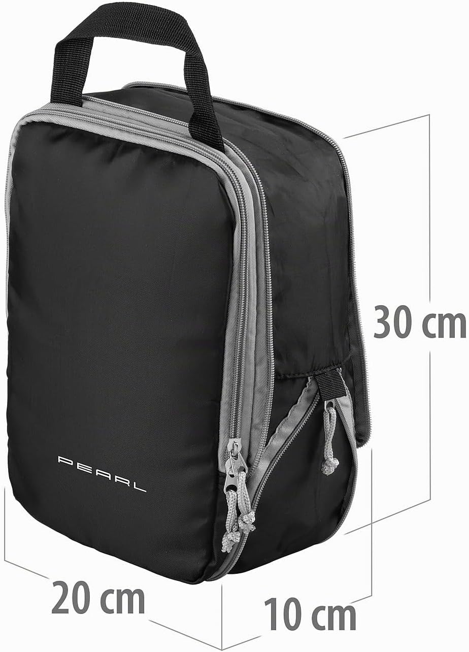 PEARL Packwürfel: 4er-Set Kompressions-Packtaschen für Handgepäck, Grösse M, 30x20x11 cm (Reisegepäc