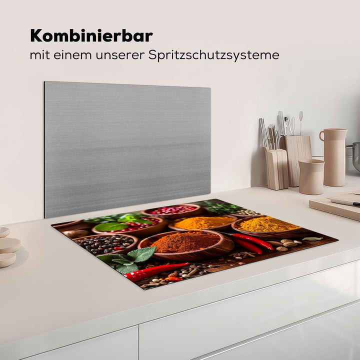 KitchenYeah© Herdabdeckplatte 70x52 cm Einteilig Abdeckplatten Cerankochfeld Abdeckung Ceranfeld Her