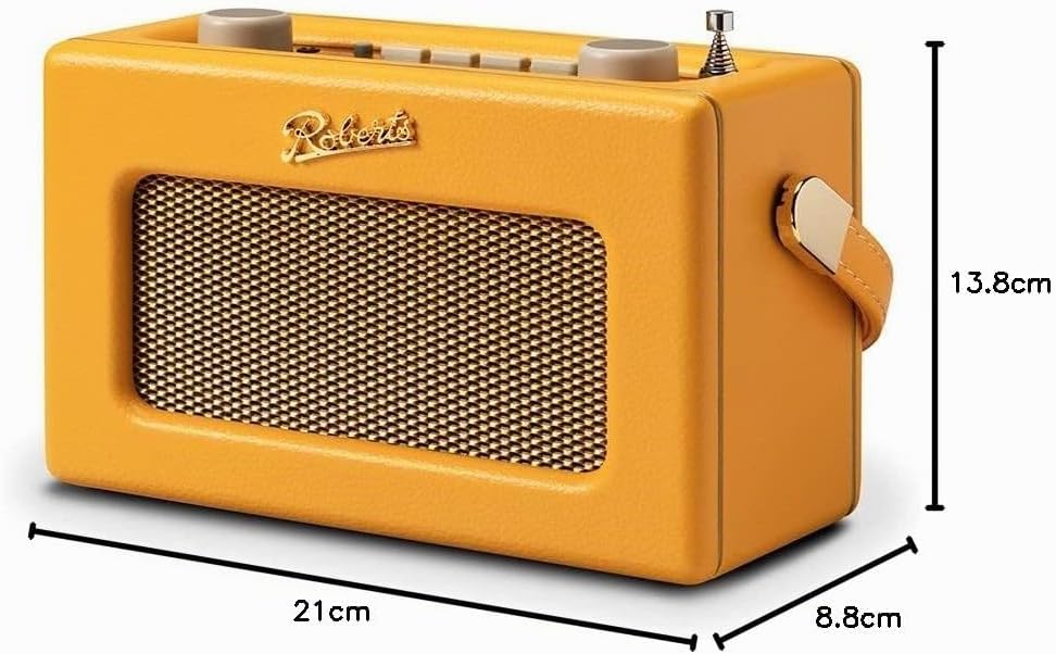 Radio Roberts Revival UNO BT – Tragbares Kompaktradio mit DAB+/FM, Bluetooth, Vintage-Design, Stream
