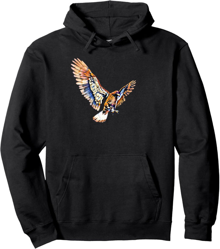 Adler Motiv Raubvogel Pullover Hoodie