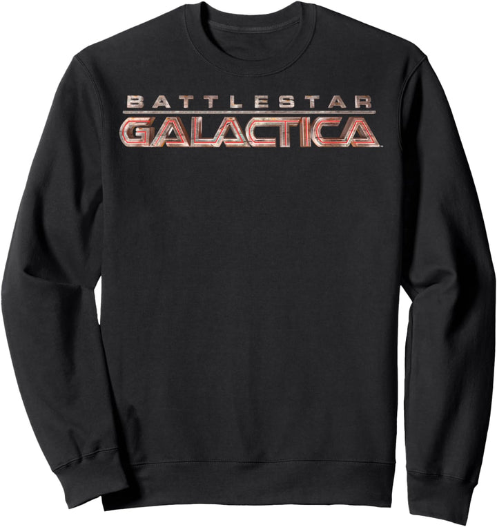 Battlestar Galactica Red Title Logo Sweatshirt