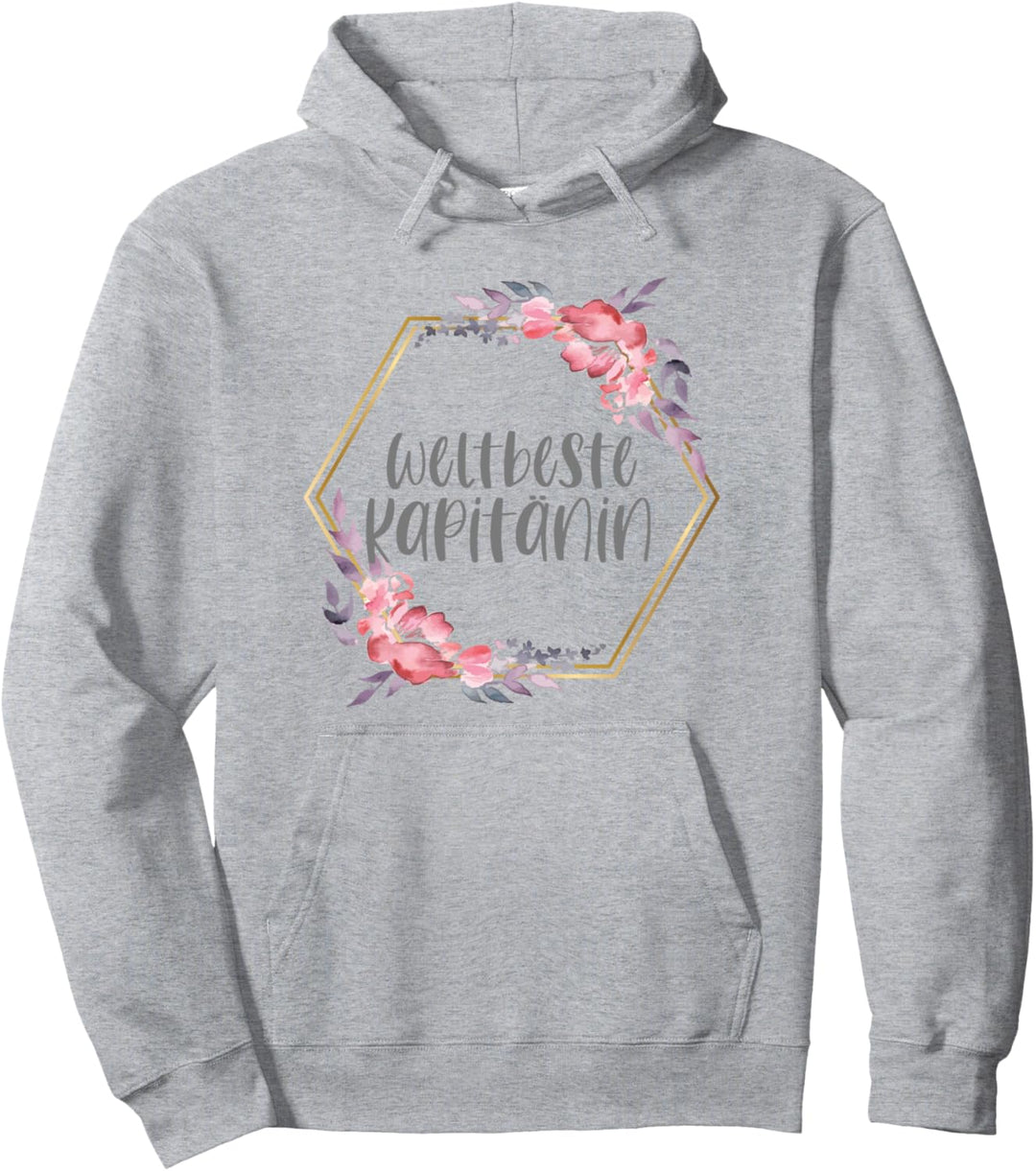 Kapitänin Boot Segeln Boho Geschenk Pullover Hoodie