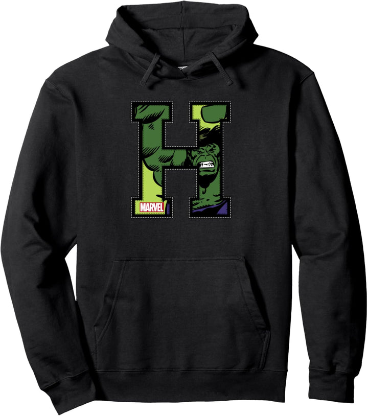 Marvel Hulk Applique Pullover Hoodie