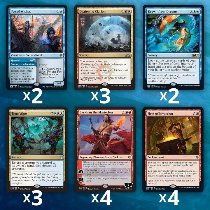 Magic: The Gathering Allied Fires Challenger 2020 Deck Blau, Blau