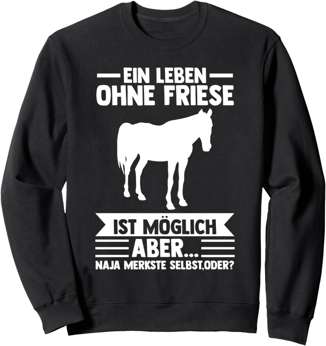 Pferd Friese Pferde Sweatshirt