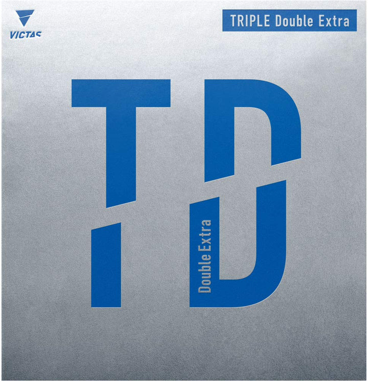 VICTAS Belag Triple Double Extra Schwarz 2,0 mm, Schwarz 2,0 mm