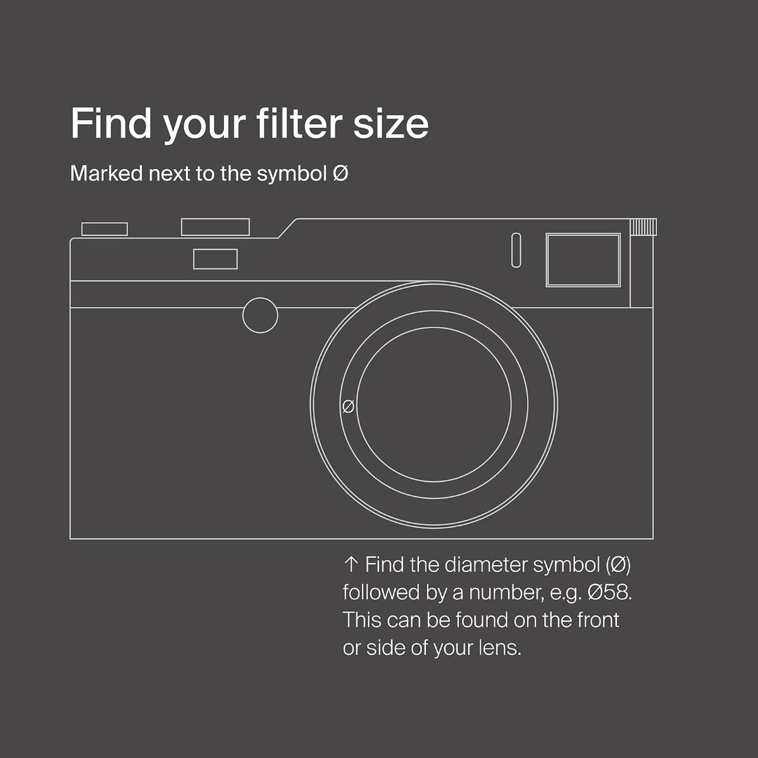 Urth 46 mm UV, Polfilter (CPL), ND64, Soft GND8 Filter Kit (Plus+) 46mm, 46mm
