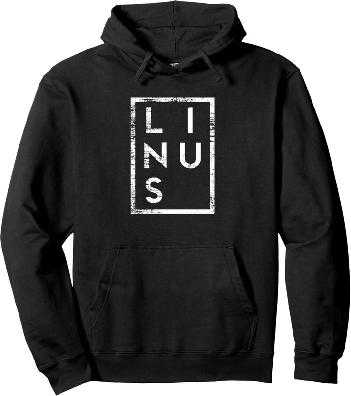 Linus Minimalismus Pullover Hoodie