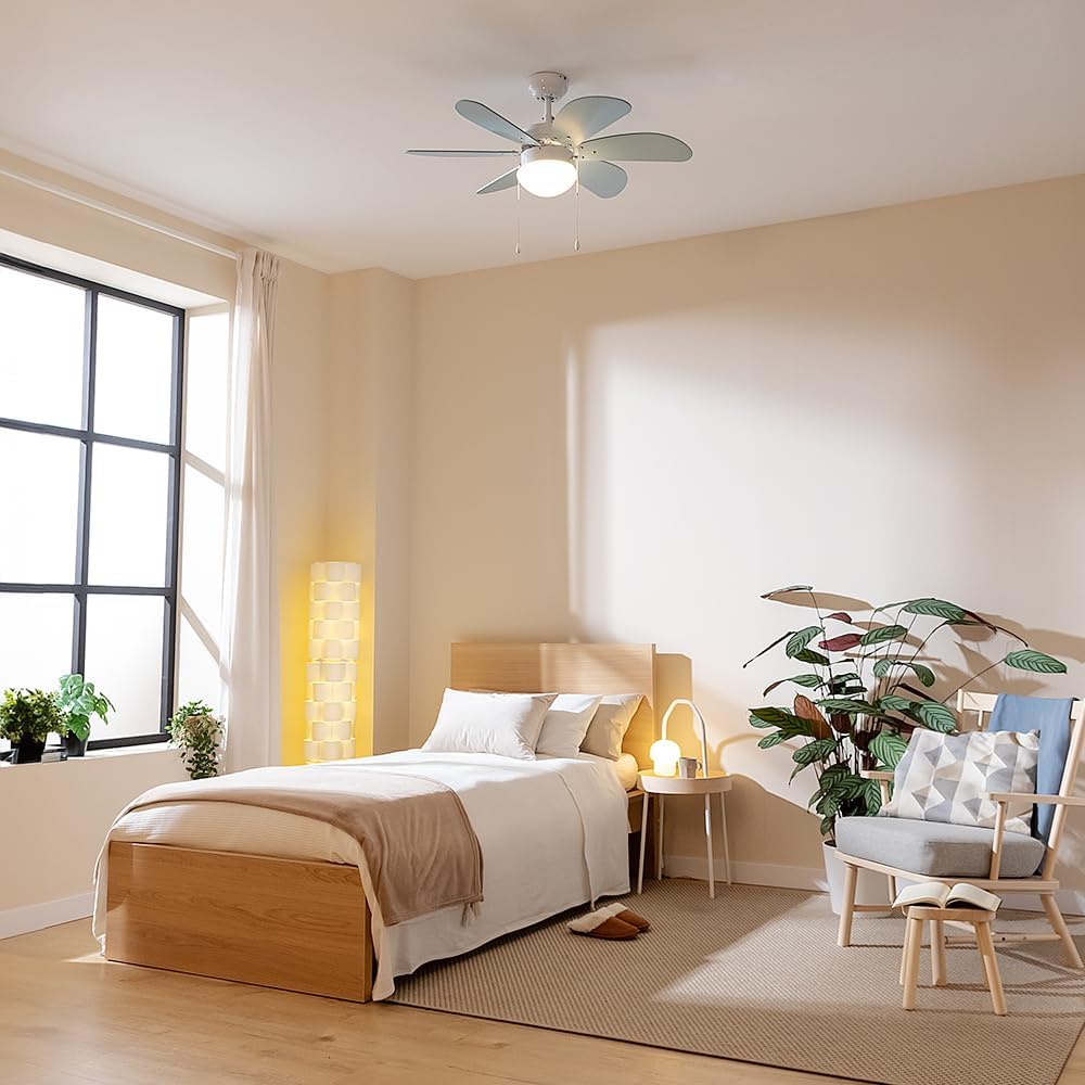 Cecotec Deckenventilator EnergySilence 3600 Vision Sky, 50 W, Durchmesser 92 cm, Lampe, 3 Geschwindi