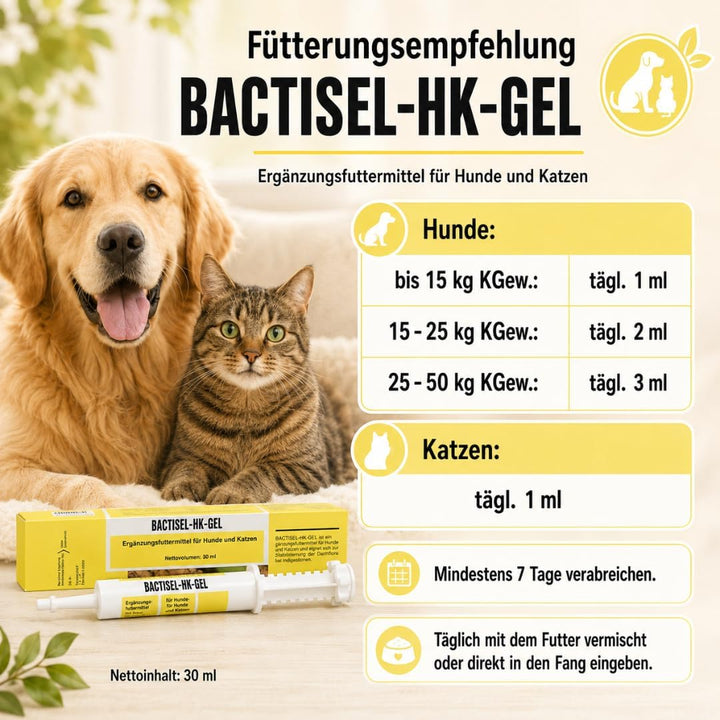 Selectavet Bactisel HK Gel für Hunde - Doppelpack - 2 x 30ml