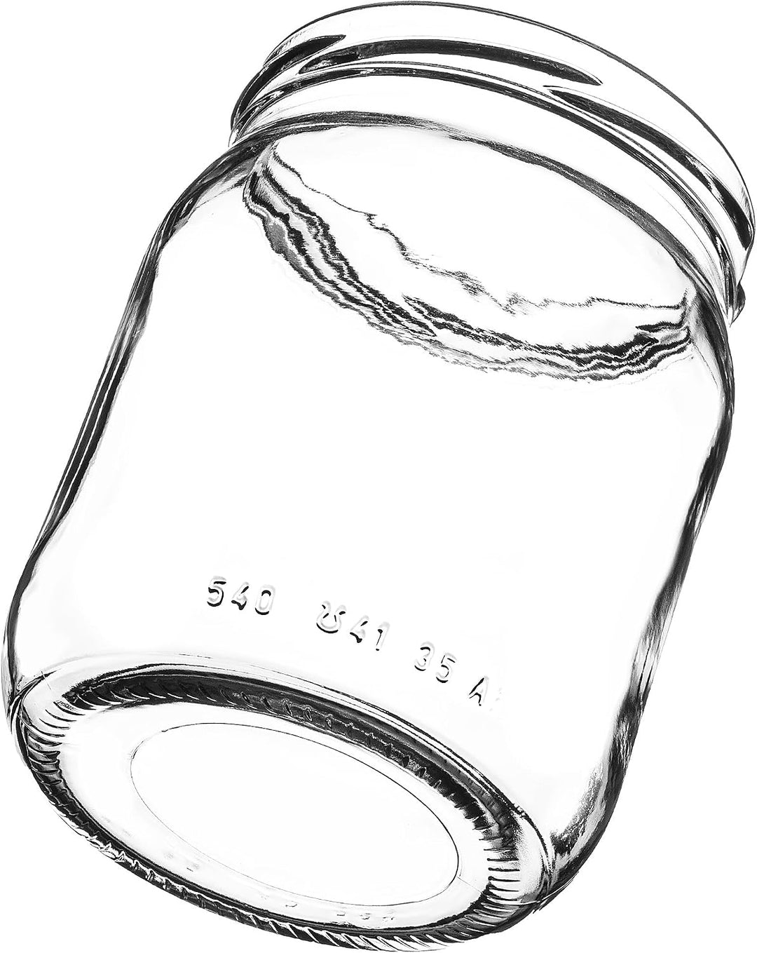 KADAX 24er Set Einmachgläser 540ml TO82 Einlegegurken, Sturzgläser Mason Jar mit Schraubdeckel, Luft