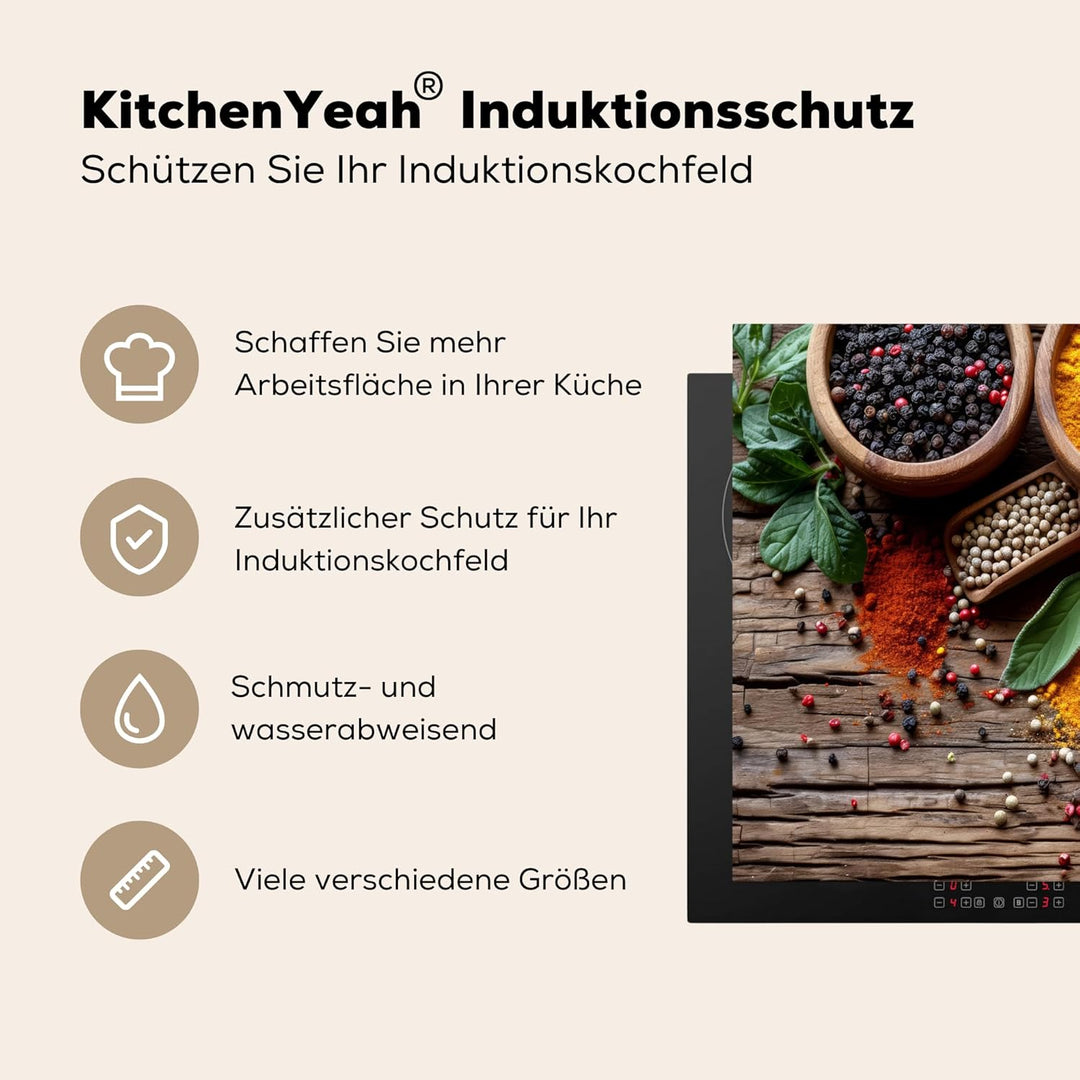 Herdabdeckplatte Einteilig Küche Ceranfeld Abdeckplatte Cerankochfeld Abdeckung Induktionskochfeld S