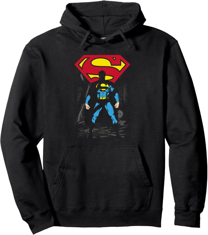 Superman Dark Alley Pullover Hoodie
