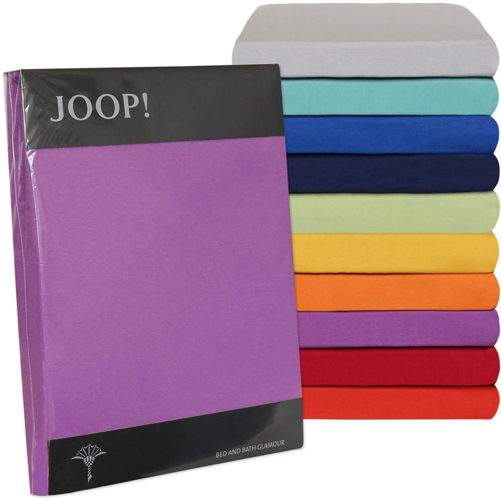 JOOP! Spannbetttücher Uni 40000 Graphit - 76 200x200 cm Graphit 180x200 - 200x200 cm, Graphit 180x20