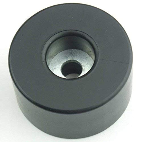 Adam Hall Hardware 4909 M100 AH - 100er Set Gummifuss 38 x 20 mm schwarz im Beutel