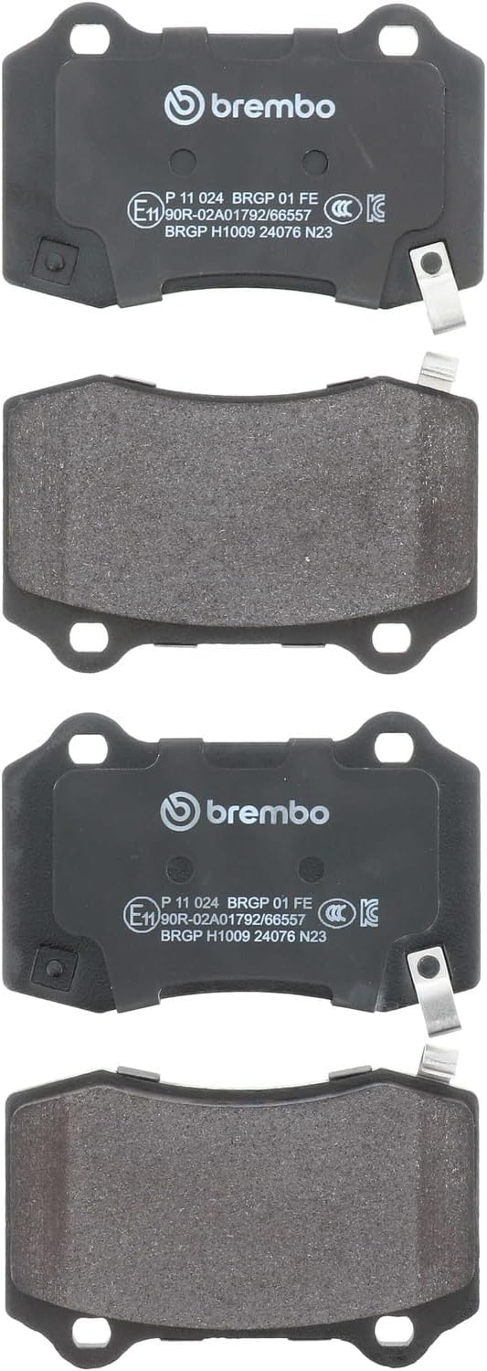 Brembo P11024 Hintere Bremsbeläge, Anzahl 4