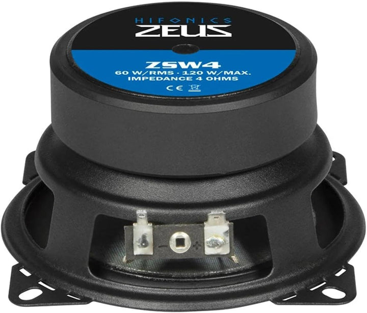 Hifonics ZSW-4 2-Wege Koaxial-Einbaulautsprecher 120W Inhalt: 1St.