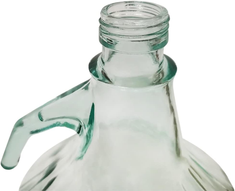 Demijohn 5 l (5000 ml) mit Schraubverschluss – Airlock, Bung Gärflasche Cider Carboy 1 Gallone, Wein