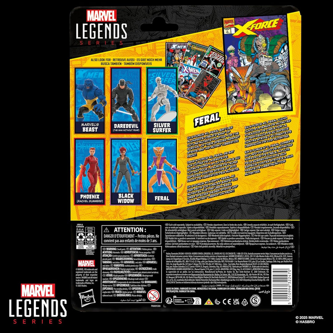 Marvel Legends Series Feral Action-Figur, Feral