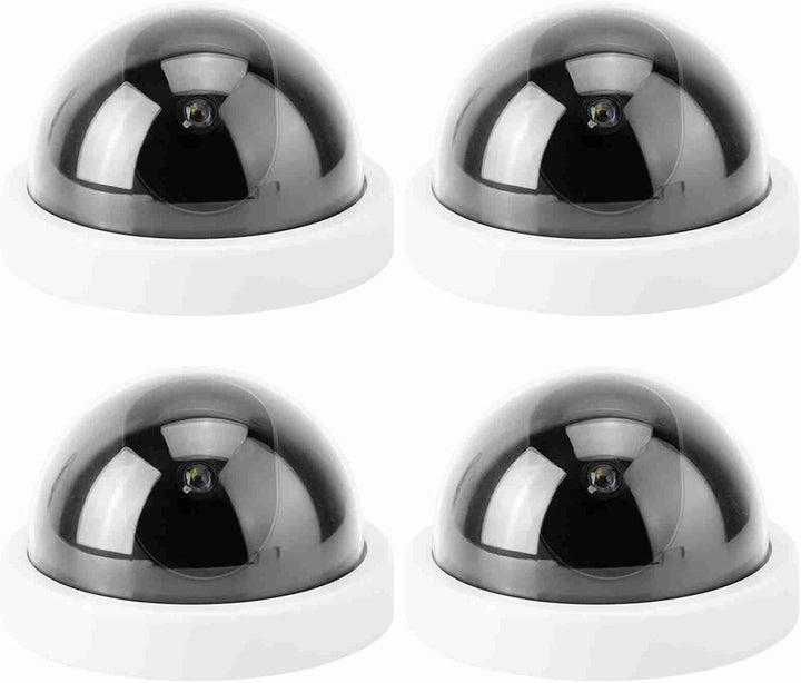 Realistische Halbkugel-Dummy-Kamera mit LED-Licht, Einfach zu Installierende Gefälschte Überwachungs