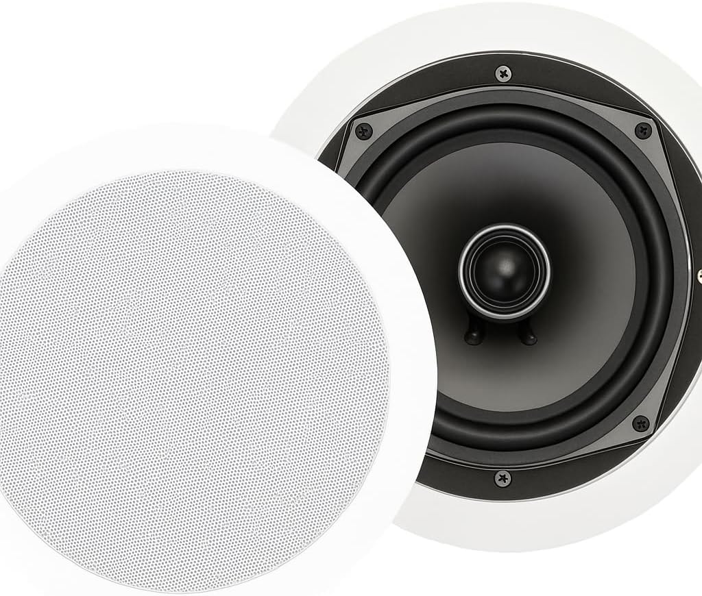 System One IC-620 16,5 cm (6,5 Zoll) Einbaulautsprecher, Weiss