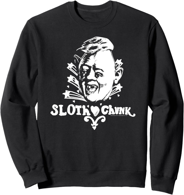 The Goonies Sloth Hearts Chunk Sweatshirt