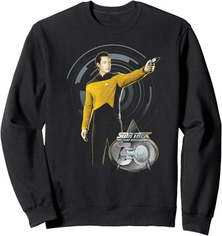 Star Trek Data 30 Sweatshirt