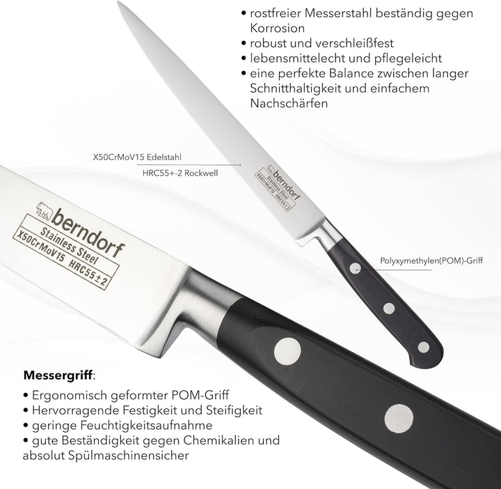 Berndorf Berndorf Profiline Tranchiermesser 20 cm, Tranchiermesser