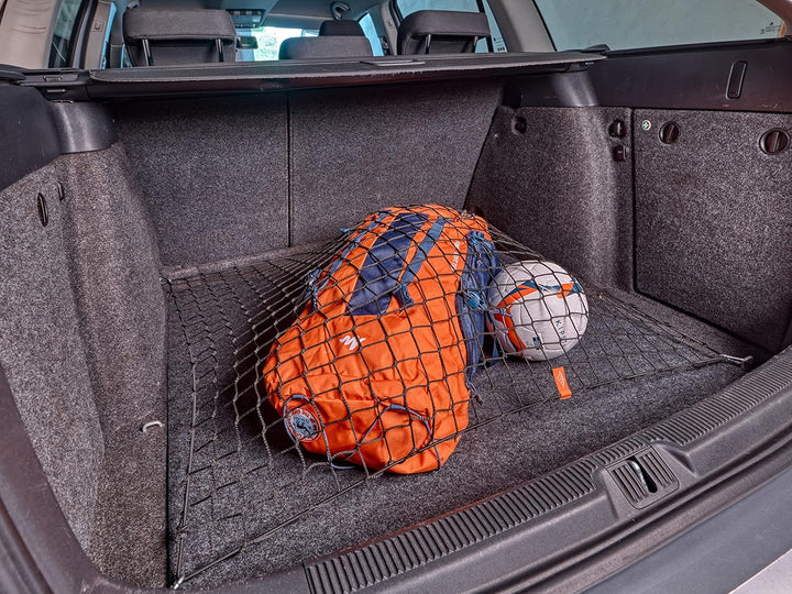Kofferraum Netz Kompatibel mit Dacia Lodgy Minivan : von 2012, Gepäcknetz Elastisch Kofferraumnetz O