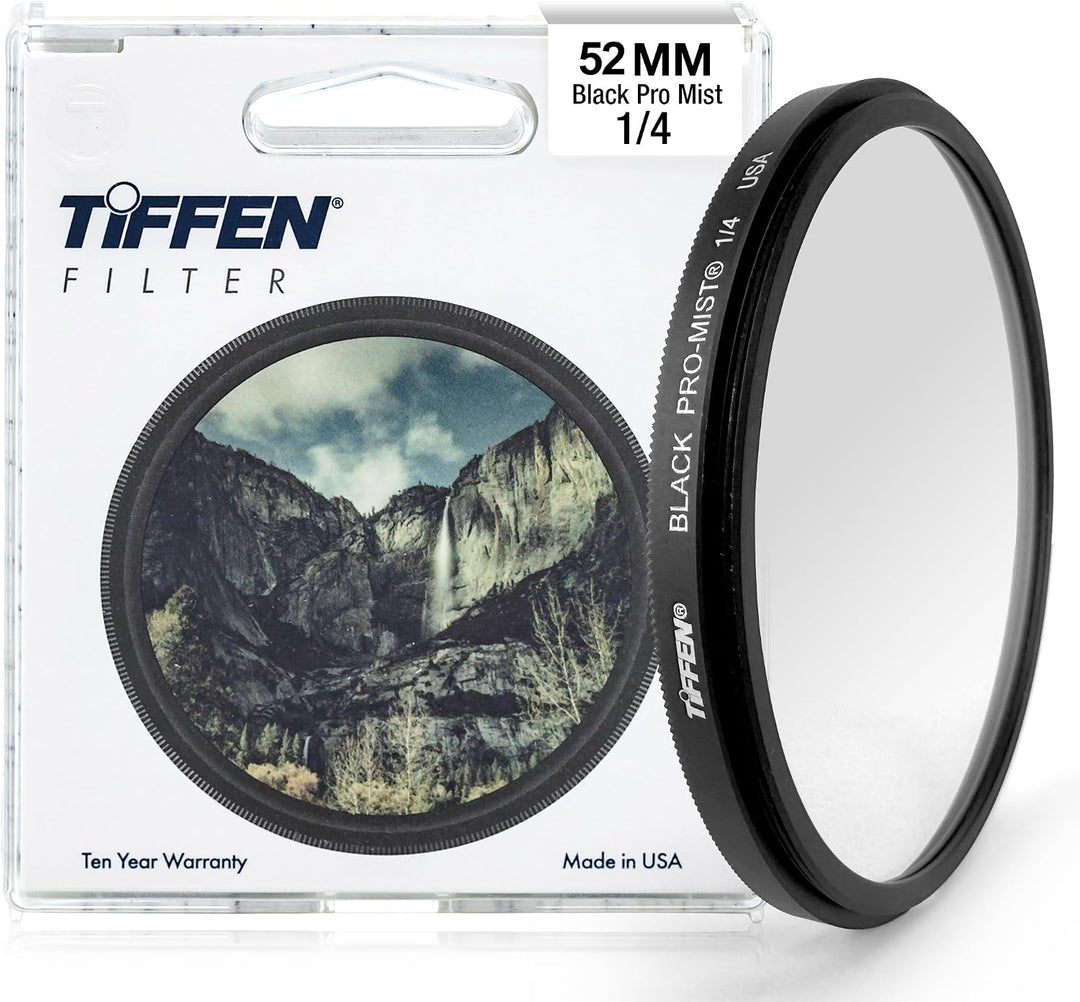 Tiffen Filter 52MM BLACK PRO-MIST 1/4 FILTER 52mm Single, 52mm Single