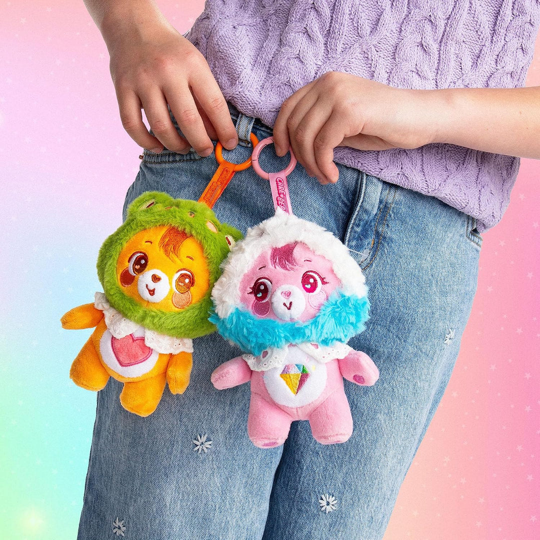 Basic Fun Care Bears Cutie Champions 15 cm Plüschanhänger – Blindbox