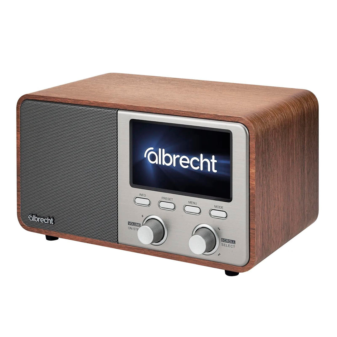 Albrecht DR760 DAB+ Digitalradio mit UKW, DAB+, Musik-Streaming, 4,3" Farbdisplay und ASA Warnmeldun