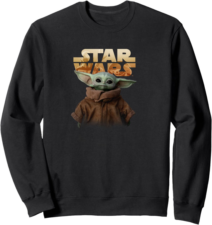 Star Wars Baby Yoda Logo Sweatshirt