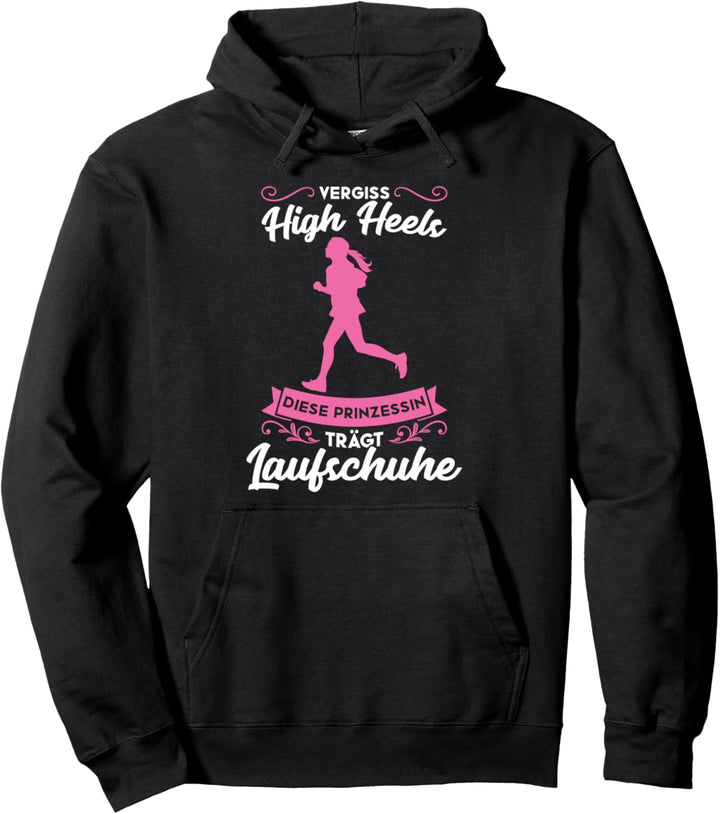 Laufen Läuferin Joggen Geschenk Pullover Hoodie