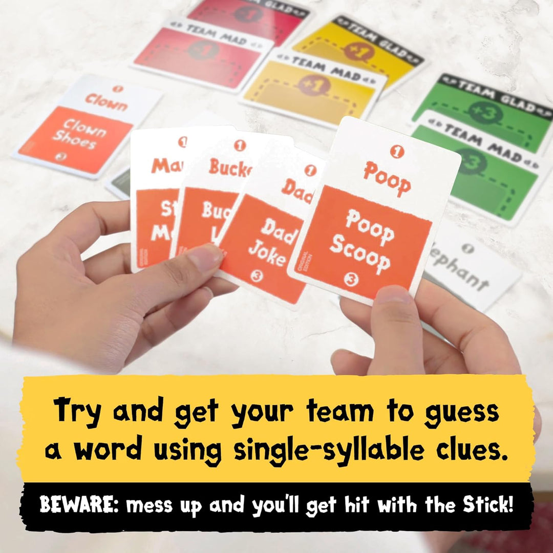 Exploding Kittens - Poetry for Neanderthals - Competitive Word Guessing Game - Party Game, Ideal for