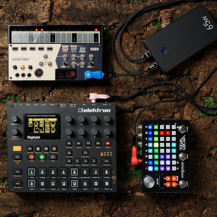 myVolts Step-Up USB-C auf 19V DC Power Tip, kompatibel mit Denon DJ Prime GO+ DJ Controller