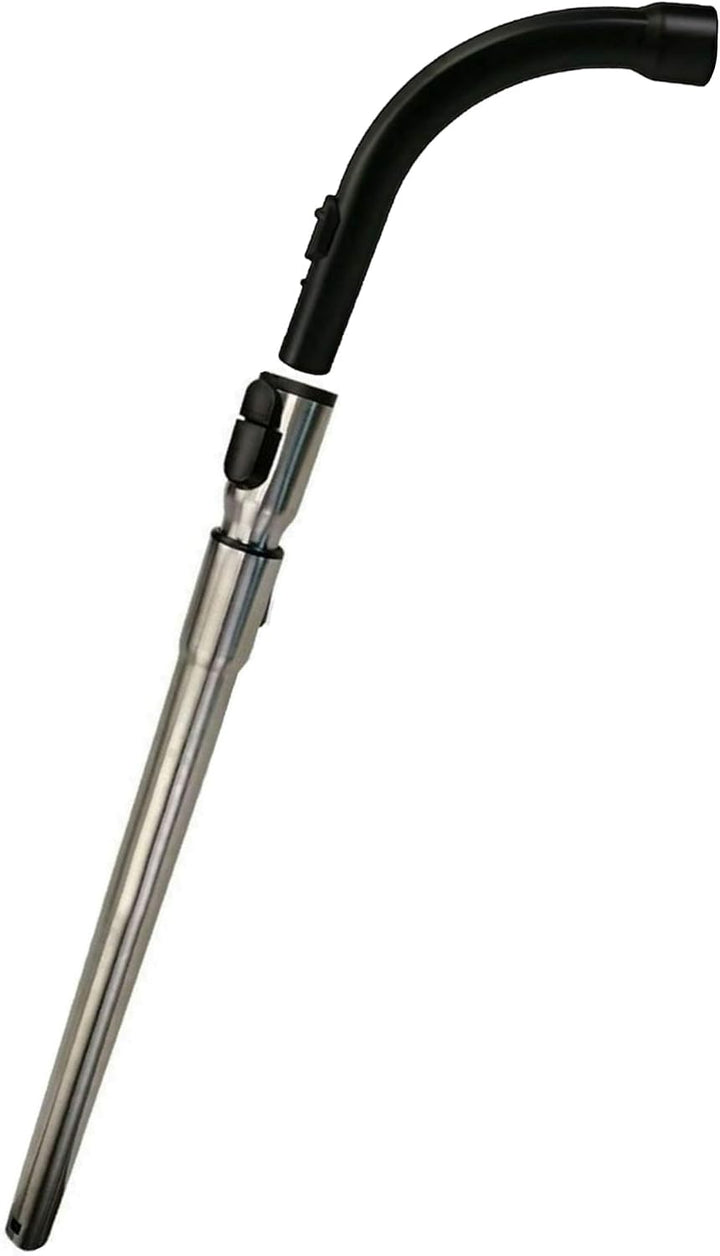 Teleskoprohr mit Einrastfunktion + Handgriff Griff passend für Miele S8340 S8320 S8310 S8350 S8360 S