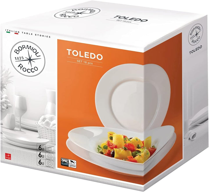 Toledo Bormioli Tafelservice 18-teilig