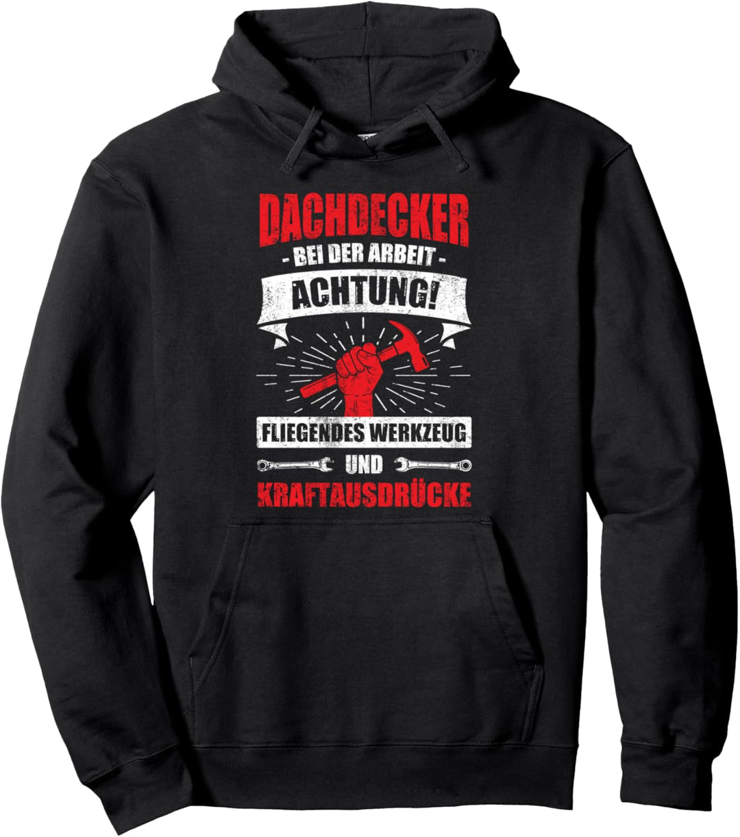Dachdecker Dachdeckerin Dachklempner Pullover Hoodie