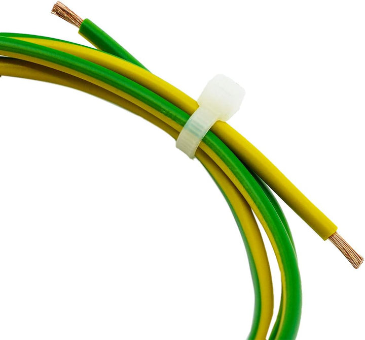 ERKO 100 Stück professionelle Kabelbinder 300 x 4,8 mm, Halter für den Kabelweg Halter für Kabelbind