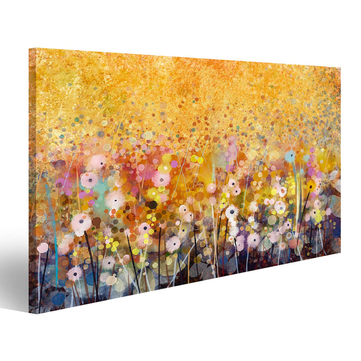 Bild auf Leinwand Aquarell Rote Mohnblumen Wandbild Poster Kunstdruck Bilder Format: 100x57cm, Forma