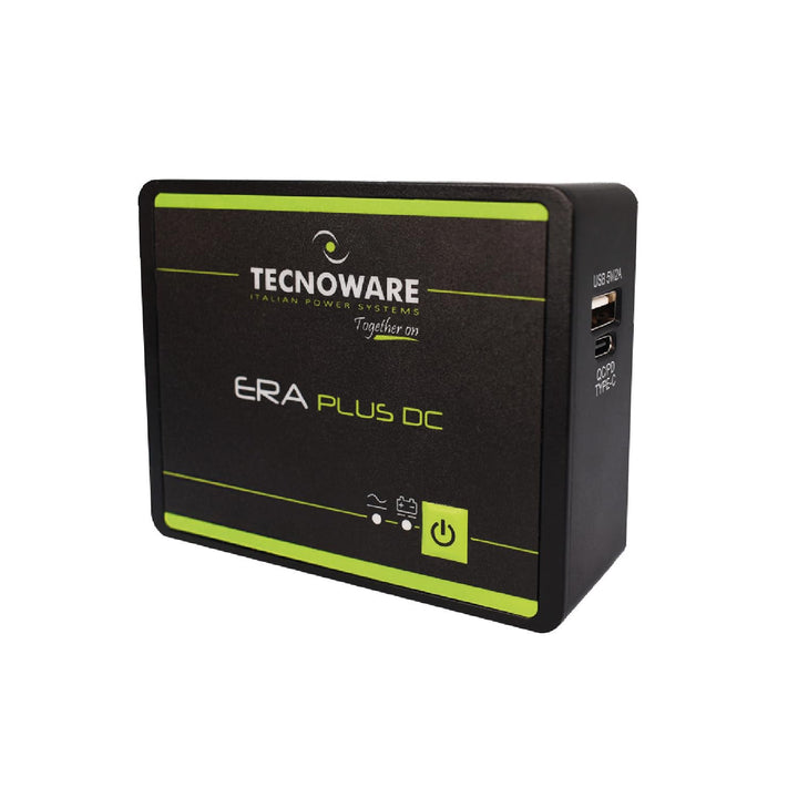 Tecnoware Power Systems Mini UPS ERA Plus DC für WiFi/Modem, Videoüberwachung, Nicht für Gaming-PC/K