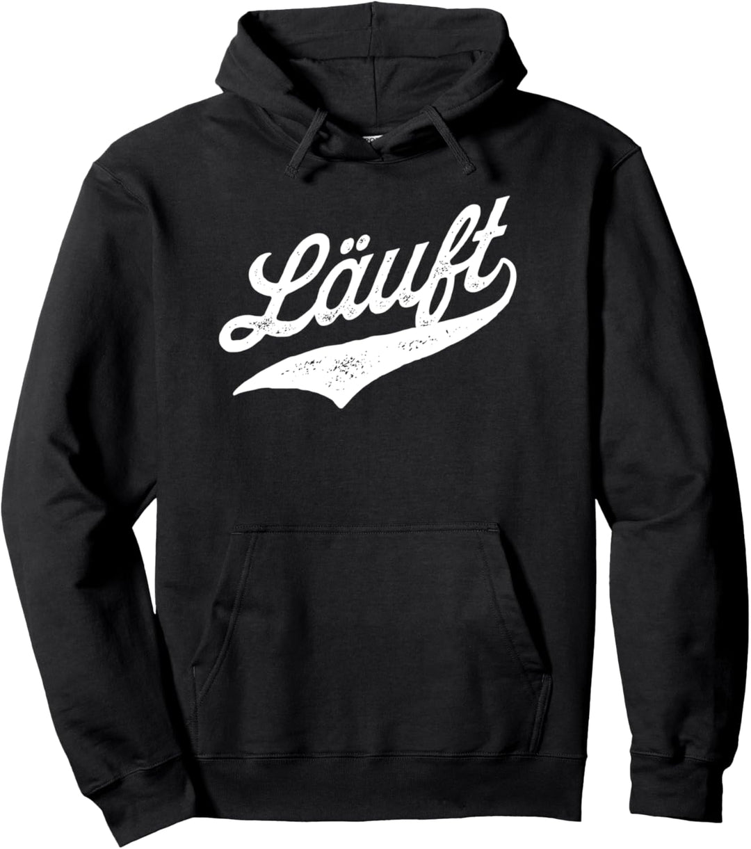 Läuft für Läufer und Jogger aber Bier läuft auch :) Pullover Hoodie