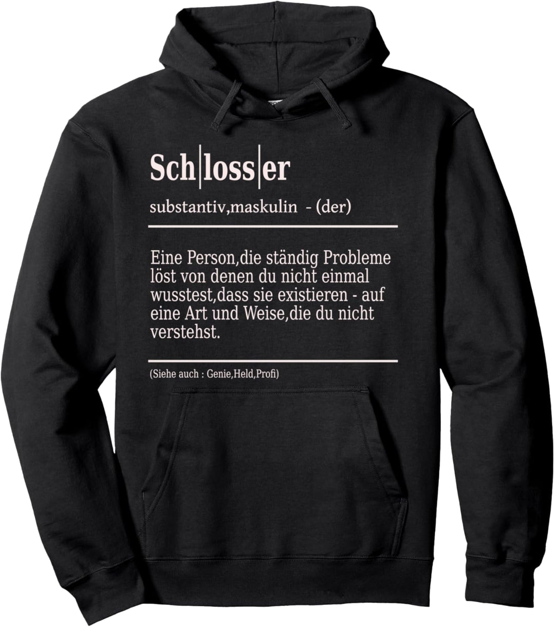 Schlosser Arbeits Pullover Hoodie