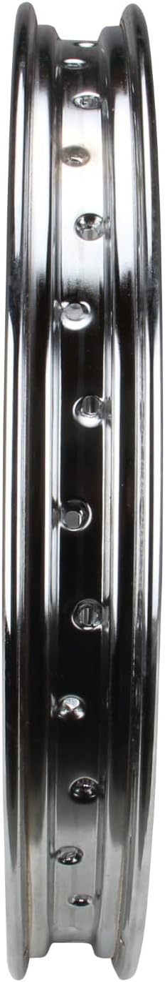 Felge Chrom 1,50 x 17 Zoll mit 36 Speichenlöcher für Kreidler Zündapp Hercules Puch