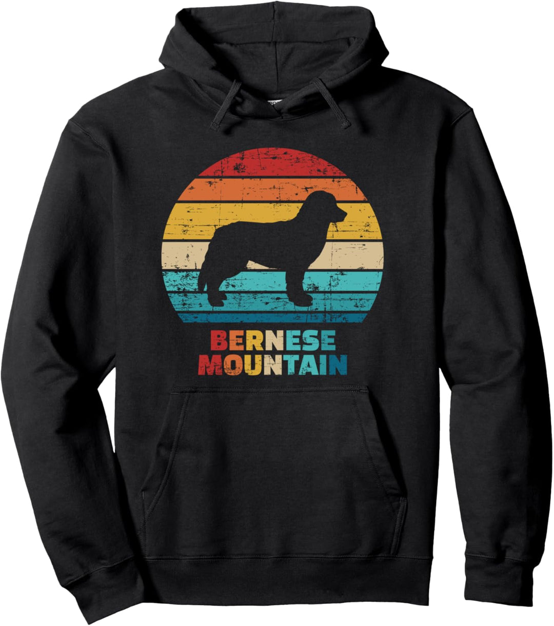 Berner Sennenhund vintage Pullover Hoodie