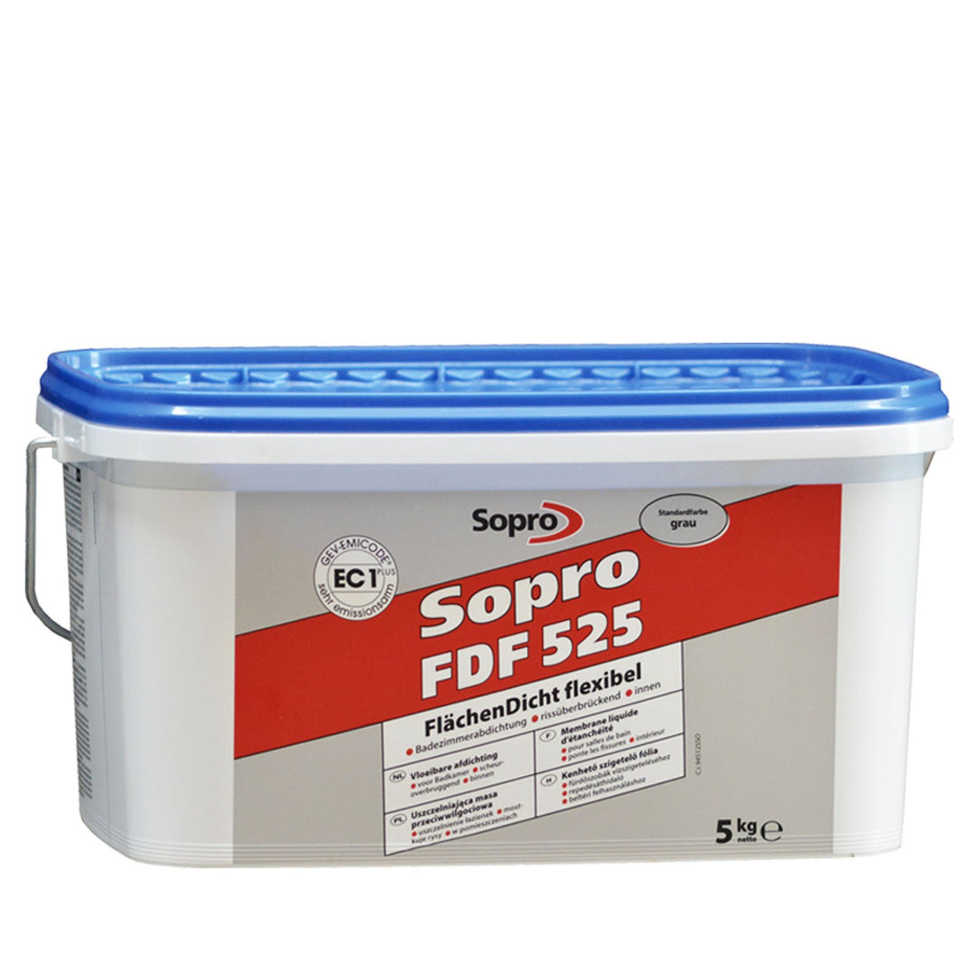 Sopro Flächendicht flexibel FDF, grau, Eimer 5 kg