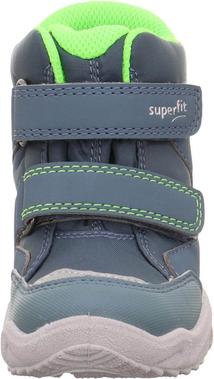 Superfit Jungen Glacier Warm Gefütterte Gore-tex Schneestiefel 20 EU Weit Blau Hellgrün 8030, 20 EU