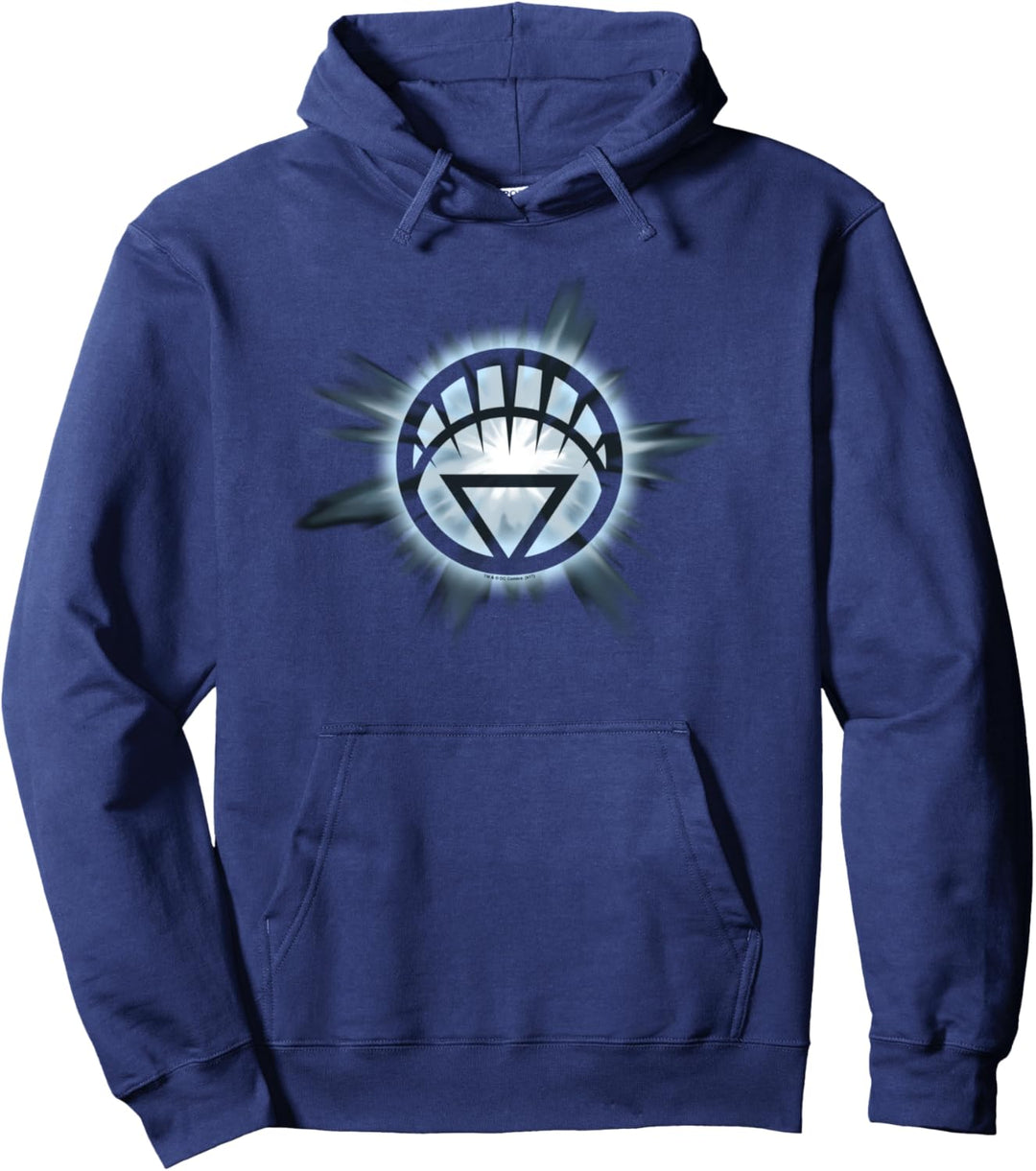 Green Lantern White Glow Pullover Hoodie